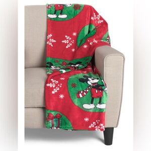 MICKEY Disney Christmas Dear Santa Plush Throw